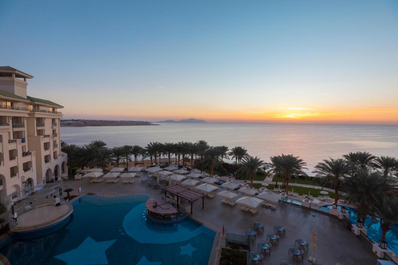 스텔라 디 마레 비치 호텔 앤드 스파 샤름 엘 셰이크 외부 사진 Sunset at the Hilton Sharm El Sheikh